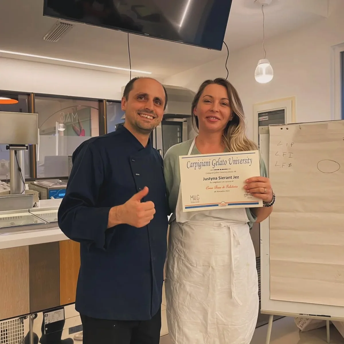 Szkolenie z rzemiosła gelato